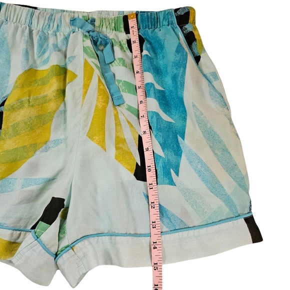 Stars Above Sleep Shorts Women's, Size Sm Blue Multicolor, Elastic Waist - Picture 7 of 8